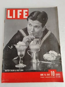 Life Magazine June 16, 1941 WWII Greece Britain Gen Drum Harlem Congeroo #15767 - Picture 1 of 12