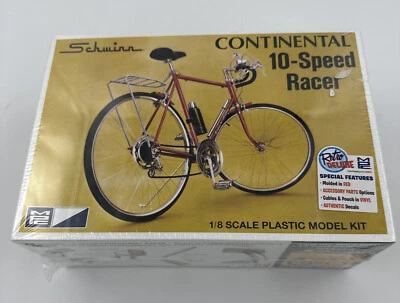 MPC 1/8 Schwinn Continental 10-Speed Bicycle Model Kit NEW SEALED - Image 1 of 4