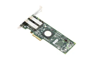 Emulex Dual-Port 4Gb/s Fibre Channel PCIe x4 Host Bus Adapter P/N: LPE11002-E - Picture 1 of 5