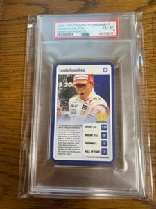 2009 Top Trumps Tournament Lewis Hamilton Sporting Heroes RC Rookie PSA 6 EX-MT - Bild 1 von 2