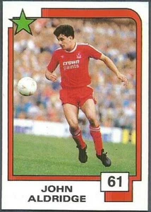 PANINI SOCCER SUPERESTRELLAS 1988- #061-LIVERPOOL/REPÚBLICA DE IRLANDA-JOHN ALDRIDGE - Imagen 1 de 1