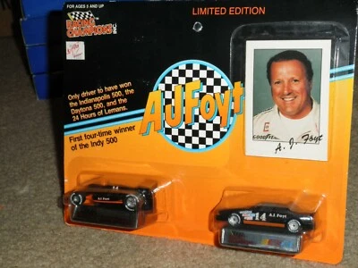 PACK DE 2 NASCAR A J FOYT RACING 1/64TH RACING CHAMPIONS #14 INDY Y #14 Foto 1 de 2