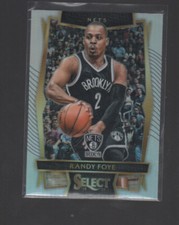 RANDY FOYE 2016-17 PANINI SELECT SILVER PRIZMS CARD #7
