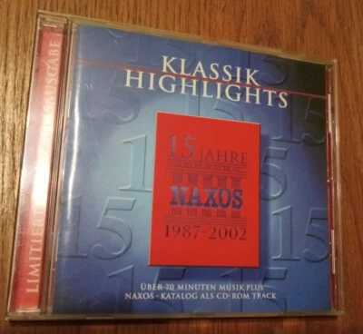 Klassik Highlights - 15 Jahre Naxos CD - Bild 1 von 3
