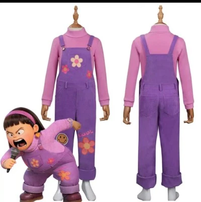 Traje de disfraz de Abby roja giratoria para niños traje de Halloween talla grande Foto 1 de 4