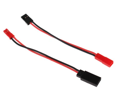 1 Paar JST BEC auf JR/Futaba Servo Stecker Buchse Silikonkabel Adapter