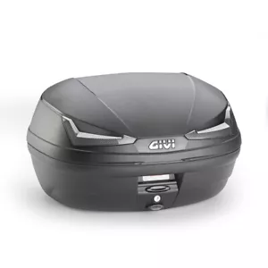 BAULETTO GIVI E455 SIMPLY IV TECH 45LT NERO CON PIASTRA MONOLOCK UNIVERSALE - Imagen 1 de 4