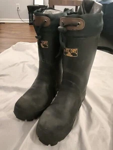 Red Head Bone Dry Green Waterproof Boots Men's Size 8 - Picture 1 of 4