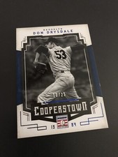2015 DON DRYSDALE Panini Cooperstown Blue No. 25 -10/25 Dodgers