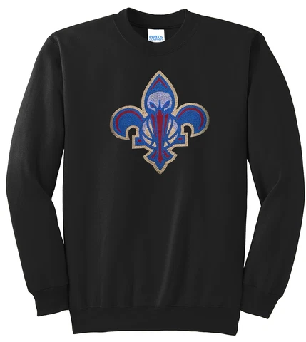 Women's New Orleans Pelicans Ladies Basketball Bling Sweatshirt Woman's S-XL Cover