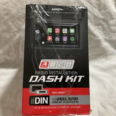 Metra Radio Installation Dash Kit Single/Double Din GM 2005-Up #WM-GMK01 - Image 1 of 4