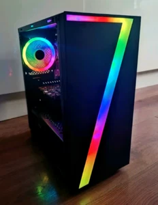Fast Gaming PC, Quad Core, 16GB, GTX 1050 HDMI, SSD+ HDD, WIN 11 PRO - Picture 1 of 1