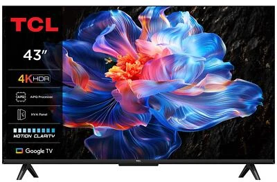 TCL 43P69K SMART TV TVC LED 43 4K ULTRA HD GOOGLE HDR10+ DOLBY AUDIOB - Immagine 1 di 4