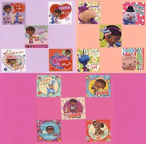 15 Doc McStuffins sortiert - große Aufkleber - Party Gastgeschenke - Bild 1 von 4