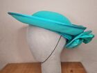 Teal Blue Green Special Occasions Hat Wedding Races Christening