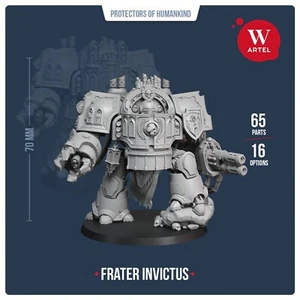 Frater Invictus - Artel W - Leviathan Relic Contemptor Deredeo Dreadnought - Bild 1 von 13