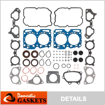 Комплект прокладок головки подходит для Subaru Forester Impreza Legacy Outback 2.5 DOHC EJ255 06–12 годов выпуска - Изображение 1 из 4