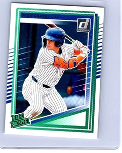 2025 Panini Donruss - Clearly Rated Prospects Drew Gilbert #157 (RC) - Picture 1 of 2