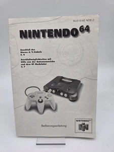 Nintendo 64 N64 Konsole Anleitung Bedienungsanleitung Gelocht NOE-2 - Bild 1 von 2