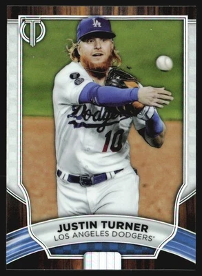 2022 Topps Tribute Justin Turner #57 TS8 - Image 1 of 2