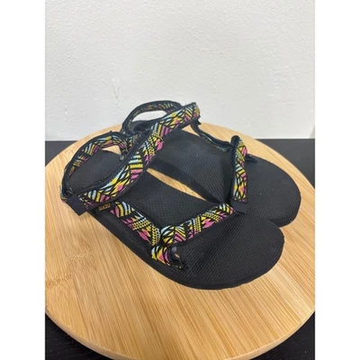 Teva Sandals Universal Sandals Colorful Straps Size Kids 5 Youth Patterned - Image 1 of 4