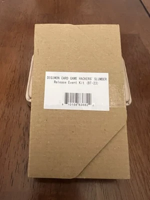 Digimon Card Game Hacker’s Slumber Release Event Kit BT23 Sealed - Image 1 of 4