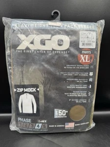 XGO Flame Retardant Tactical Phase 4 Mens Sleep Shirt Desert Sand USA NWT XL - Picture 1 of 5