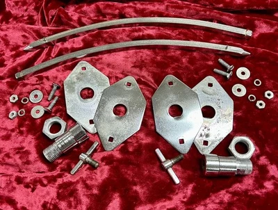 Juego de kit de montaje de espuelas de bajo Camco vintage accesorios antiguo original de la era Oaklawn Foto 1 de 4