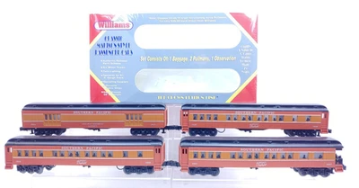 Williams Trains SP Southern Pacific 4 Car 60' Madison Passenger Set M1028 NIB - Image 1 of 4