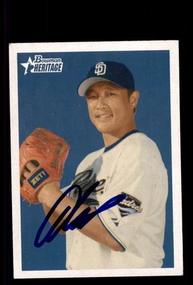 Signed Baseball Card Auto Akinori Otsuka 2006 Bowman Heritage #153 - Image 1 of 2