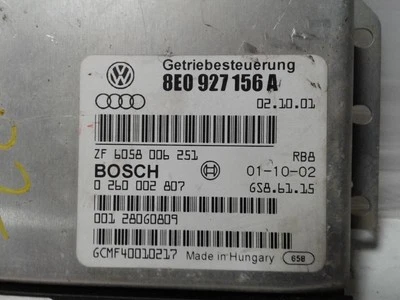 Módulo Transmisión TCM 5 velocidades Quattro ID Fep 2002-2003 AUDI A4 8E0927156A Foto 1 de 4