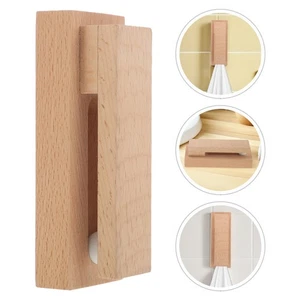  Porta asciugamani in legno: gancio in legno massello da parete per appendere vestiti cappello - Foto 1 di 17
