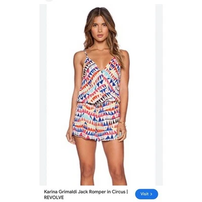 Macacão KARINA GRIMALDI Jack In Circus Halter Pequeno - Imagem 1 de 4