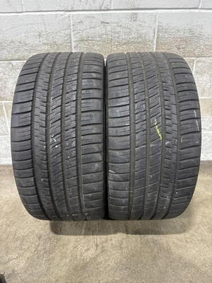 2x P245/35R19 Michelin Pilot Sport A/S 3 Plus ZP 7/32 89 Y Used Tires 2453519 - Image 1 of 4