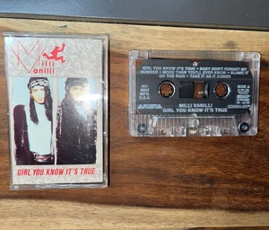 Milli Vanilli Girl You Know Its True Cassette Tape Arista Vintage 1989 - Picture 1 of 7