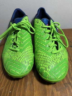 adidas Absolado Green Blue Indoor Soccer Cleats Men's US Size 9.5 Shoes - Image 1 of 4