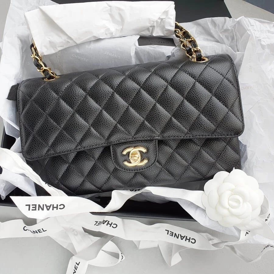 Bolso Bandolera Chanel VIP Regalo Gratis Maquillaje Negro - Imagen 1 de 4