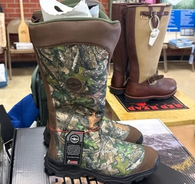 ROCKY Timber Prowler II Snake Boots 16" for Men - Multitrax Men’s Size 11M - Image 1 of 4