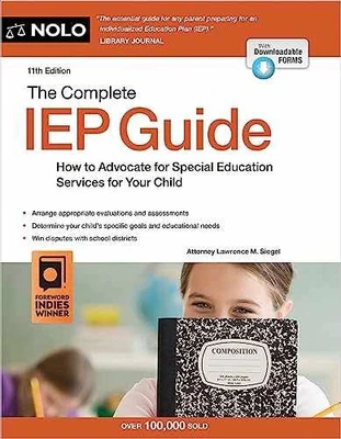Complete IEP Guide, The: How to - Paperback, by Siegel Attorney Lawrence - Good - Image 1 of 2