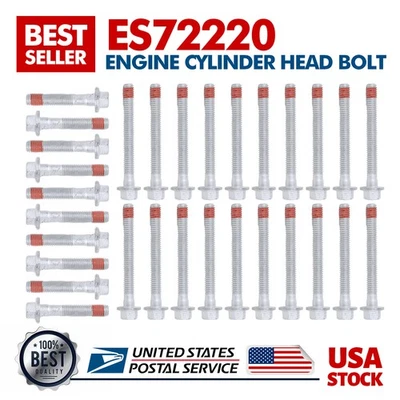 New Premium ES72220/ES72390 Engine Cylinder Head Bolt For Pontiac G8 2008-2009 - Image 1 of 4