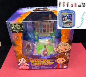 Mattel 2025 ❤ Polly Pocket ❤  Collectors Series : Back to the Future Compact - Picture 1 of 11
