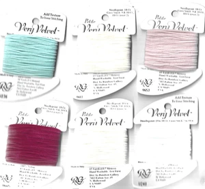 Needlepoint Embroidery Thread Lot of 6 Very Velvet Rainbow Gallery - Picture 1 of 1