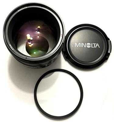 Lente retrato Minolta Maxxum AF 85 mm F/1,4 para montaje Sony A como nueva Foto 1 de 4