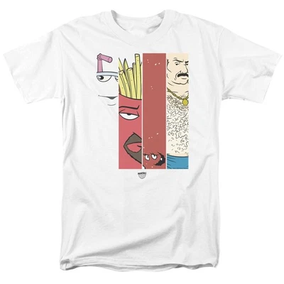 Aqua Teen Hunger Force Group Tiles 3 Adult T-Shirt - Image 1 of 2