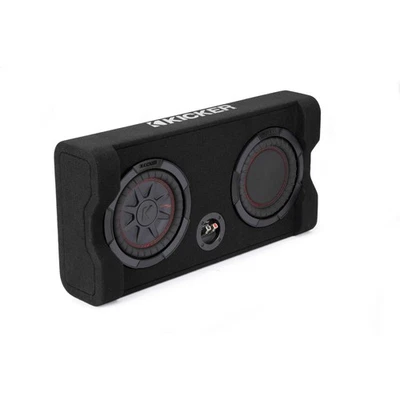 Subwoofer de disparo descendente y gabinete de radiador pasivo KICKER 48TRTP82 8" - negro Foto 1 de 4