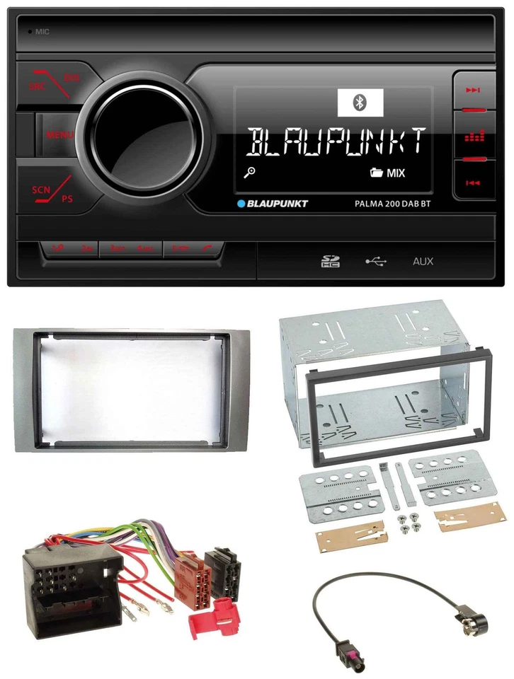 Blaupunkt MP3 Bluetooth DAB 2DIN SD USB Autoradio für Ford Galaxy Focus C-Max S- - Bild 1 von 4
