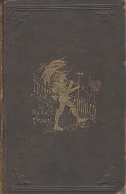 A Tramp Abroad by Mark Twain 1880 1st Ed American Publishing Co Illustrated - Image 1 of 4