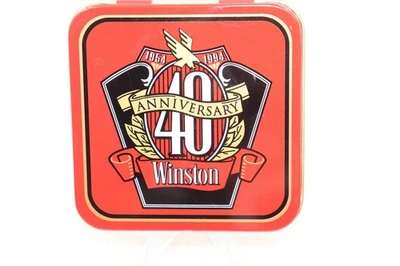 ENCENDEDOR WINSTON 1954-1994 40 aniversario en lata de presentación - ¡Nuevo de Lote Antiguo! Foto 1 de 4