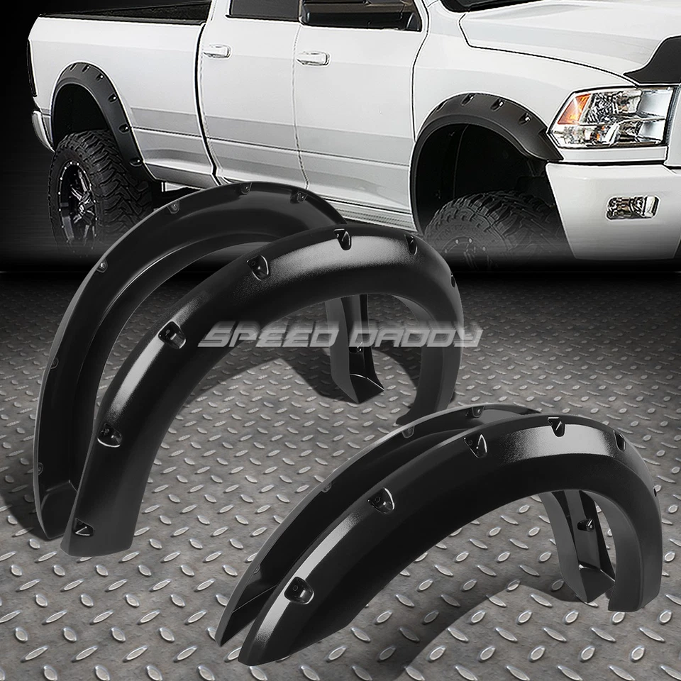 [4 PIEZAS]PARA 99-07 FORD F250-F550 SUPER DUTY ABS BOLSILLO REMACHADO GUARDABARROS BROTES Foto 1 de 4