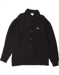 REEBOK Mens Shirt Medium Black Cotton AK15 - Picture 1 of 3